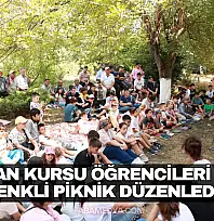 Yaz Kur'an Kursu Öğrencilerine Neşeli Piknik!