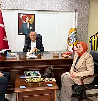 Yazar Geredeli'den Başkan Uzun'a Ziyaret