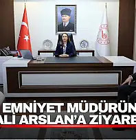 Yeni İl Emniyet Müdürü Bülent Gürcan, Vali Arslan'ı Ziyaret Etti
