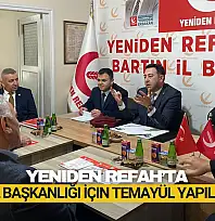 Yeniden Refah'ta İl Başkanlığı İçin Temayül Yapıldı