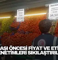 Yılbaşı Öncesi Fiyat ve Etiket Denetimleri Sıkılaştırıldı
