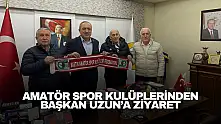 Amatör spor kulüplerinden Başkan Uzun'a ziyaret