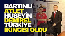 Bartınlı Atlet Hüseyin Demirel Türkiye İkincisi Oldu