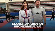 Elanur Akkuş'tan Bronz Madalya!