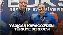 Genç Sporcu Yadigar Karagöz'den Türkiye Derecesi