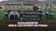 Kozcağızspor Resul Üstünyer'i Unutmadı