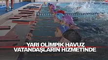 Yarı Olimpik Havuz Vatandaşların Hizmetinde