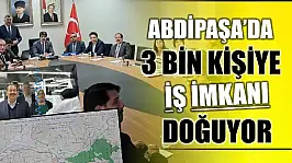 Abdipaşa'ya dev OSB için görüşler tamam