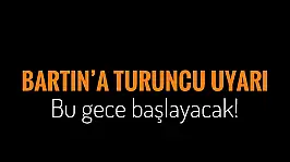 Bartın için kritik uyarı