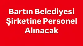 Belediye şirketine personel alınacak