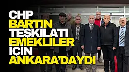 CHP Bartın Teşkilatı Emekliler İçin Ankara'daydı