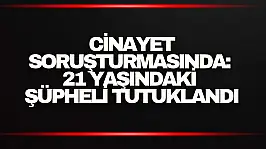 Cinayet Soruşturmasında: 21 Yaşındaki Şüpheli Tutuklandı