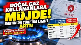 Doğalgazda yeni limitler açıklandı