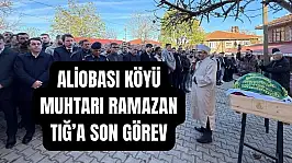 Muhtar Ramazan Tığ, Dualarla uğurlandı