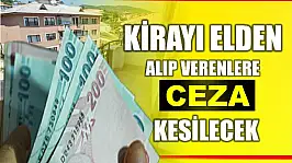 Elden ödeme yapıp alanlara ceza