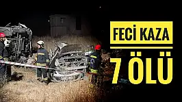 Gaziantep'te feci kaza 7 ölü