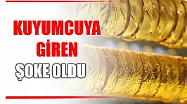 Kuyumcuya girenler şok yaşadı