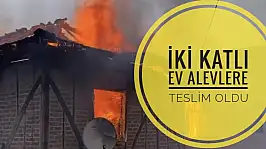 Sipahiler köyünde yangın