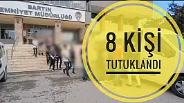 Uyuşturucu operasyonu: 8 kişi tutuklandı