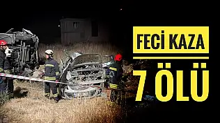 Gaziantep'te feci kaza 7 ölü