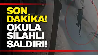 Manisa'da okul önünde silahlı saldırı: 2 yaralı