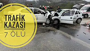 Trafik kazası, 7 ölü