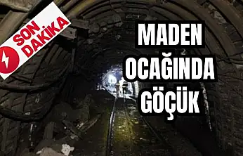 4 işçi mahsur aldı