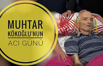 Ağdacı Muhtarının acı günü