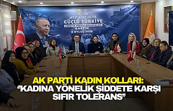 AK Parti Kadın Kolları: 'Kadına Yönelik Şiddete Karşı Sıfır Tolerans'