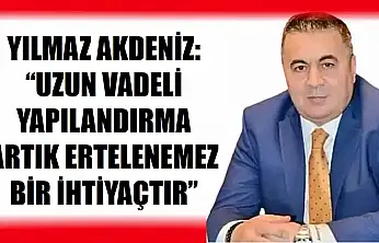 Akdeniz'den yapılandırma çağrısı