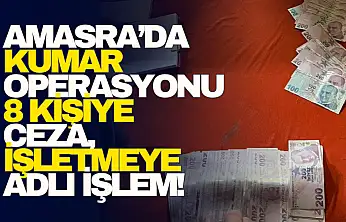 Amasra'da Kumar Operasyonu