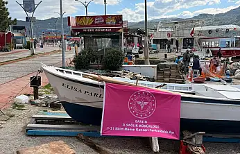 Amasra Limanı'nda Meme Kanseri Farkındalığı