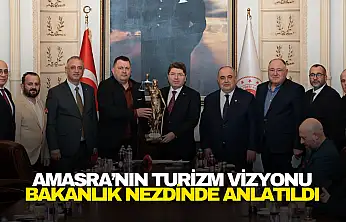 Amasra'nın Turizm Vizyonu Bakanlık Nezdinde Anlatıldı