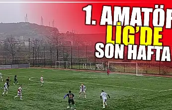 Amatör Lig'de ilk yarının son maçları oynanacak