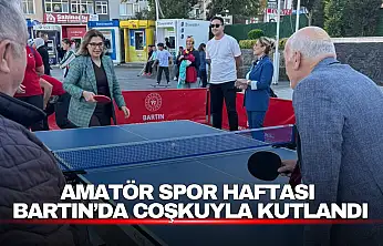 Amatör Spor Haftası Bartın'da Coşkuyla Kutlandı