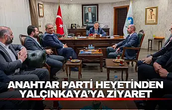 Anahtar Parti Heyetinden Yalçınkaya'ya Ziyaret