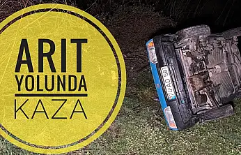 Arıt yolunda kaza