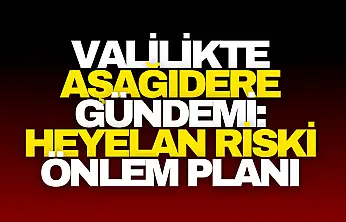Aşağıdere İçin Acil Toplantı