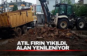 Atıl Durumdaki Fırın Yıkıldı