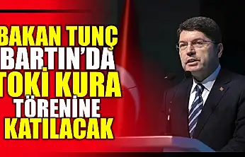 Bakan Tunç kura çekilişine katılacak