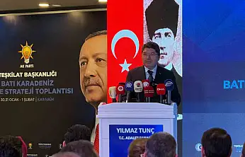 Bakan Tunç'tan Özel'e