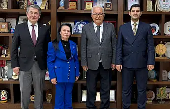 BAKZİFED'den Başkan Posbıyık'a Ziyaret