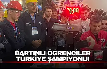 Bartın'a TEKNOFEST Gururu! Fuat Sezgin MTAL Türkiye Birincisi Oldu