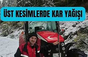 Bartın'a yılın ilk karı düştü