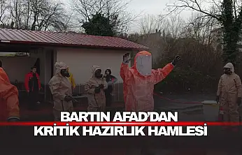 Bartın AFAD'dan Kritik Hazırlık Hamlesi