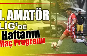 Bartın Amatör Lig'de haftanın programı