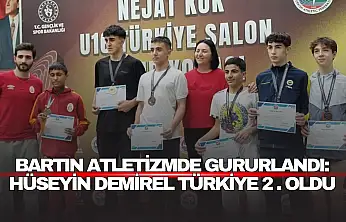 Bartın Atletizmde Gururlandı