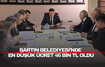 Bartın Belediyesi'nde Maaşlar Yeniden Belirlendi