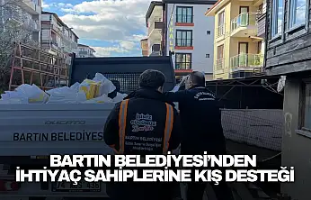 Bartın Belediyesi'nden İhtiyaç Sahiplerine Kış Desteği
