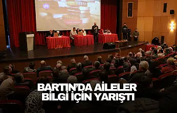 Bartın'da Aileler Bilgi İçin Yarıştı
